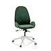 Produktbild hjh OFFICE 729430 Schreibtischstuhl AVEA Samt höhenverstellbarer Drehstuhl mit hoher ergonomischer Rückenlehne, Grün