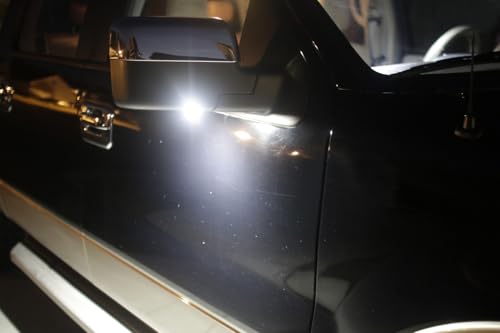 Luces LED blancas para puerta y espejo Jeep Cherokee KL miniatura 6