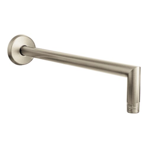 Cheapest 🛒 Moen S110BN Arris 14-Inch Rainshower Straight Shower Arm and Flange, Brushed Nickel