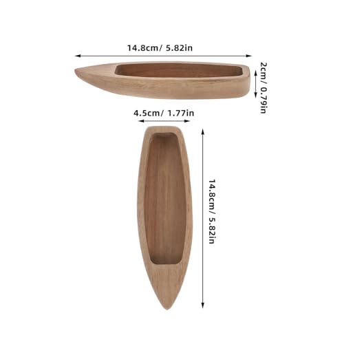 Decoración náutica de madera PRETYZOOM miniatura accesorios manualidades hogar mini 3