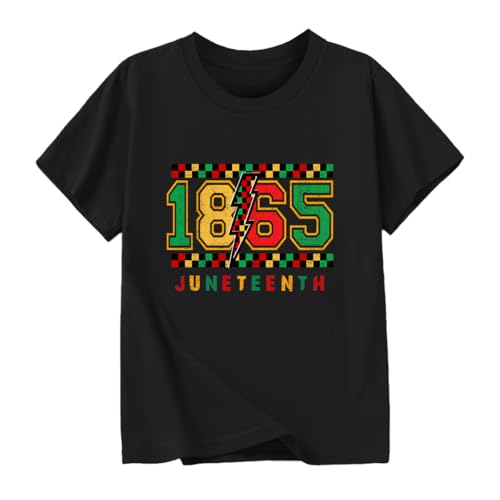 Goengmo Juneteenth Shirt Kids 1865 Juneteenth Shirt Black History Month Tshirt 3t 4t