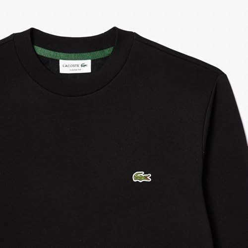 Lacoste Felpa Da Uomo, Nero, L - 7
