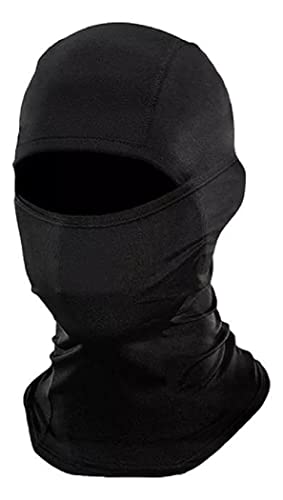 Platinum Athletics Adult Balaclava Hood Premium Lightweight Facemask Black One Size