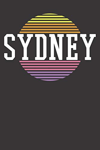 Preisvergleich Produktbild Notebook: Sydney Retro Sun Dot Grid 6x9 120 Pages Journal
