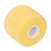 Badminton Grip Cushion Wrap, Excellent Shock Absorption, Anti Skid Tennis Racket Grip Tape Backing Film for All Players (Yellow)