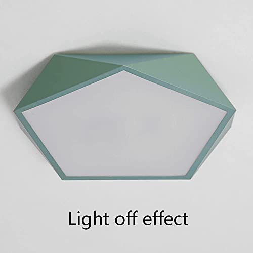 Plafonnier LED moderne à intensité variable avec télécommande de 28cm - 8