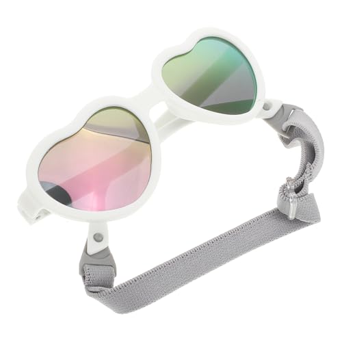 LIFKOME Cosplay Heart Eyewear Boys and Girls Children Heart Frame Sunglasses Party Decorative