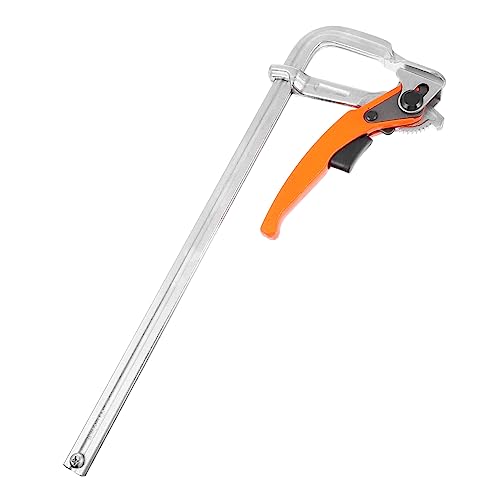 IWOWHERO 1Pc Heavy Duty Woodworking Clamp Ergonomic Design Stable Installation Resistant for Carpenters DIY Projects and Home Use Random Color