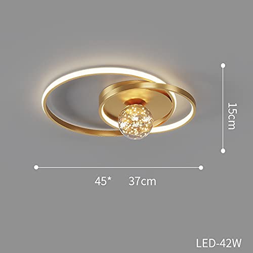 Lustre LED Torus Plafonnier Mince Solution Éclairage Sans Ombre