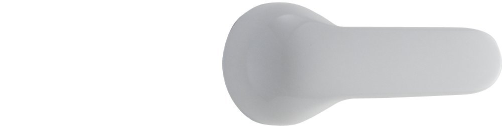 Delta robinet H79wh blanc avec commande en métal pour un nettoyage facile