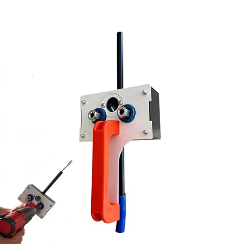 Efficient Cable Pulling Tool and Wire Puller for 5-8mm Electrical Wire Professional Fish Tape Wire Fishing Tools for Narrow Conduit and Residential Wiring Projects (orange)