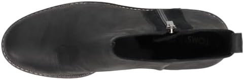 TOMS Womens Raven Round Toe Casual Boots Ankle Mid Heel 2-3" - Black - Size 6.5 B | Image 3