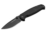 Real Steal Messer H6 Black 9.5 cm, Schwarz, Standard