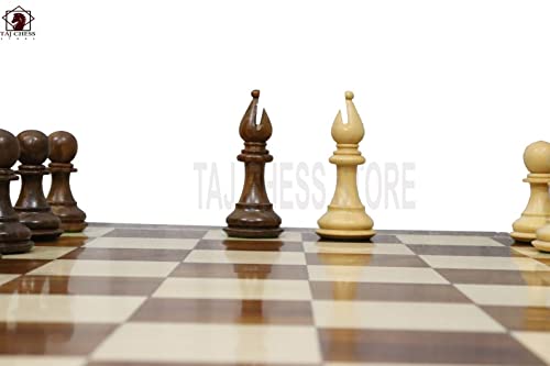Jeu d'échecs double lesté Rio Staunton roi 10cm avec 2 dames en plus