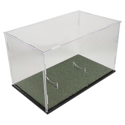 Boîte rugby acrylique accès facile avec support de rangement vert - 2