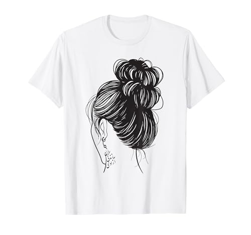 Women Life Freedom Persische Kalligraphie-Ohrringe, kein Hijab T-Shirt