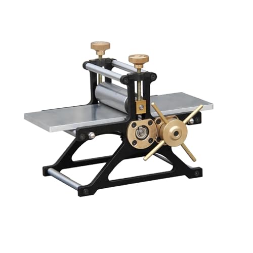 Aitoserlea YJ-10 Manual Engraving Typographic Machine Home Studio Printer Mini Letterpress Printmaking Machine Table Size 75X200MM