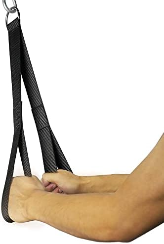 SYL Fitness Tricep Rope Heavy Duty Strap Handles Comfortable for Pull Down Cable Machine