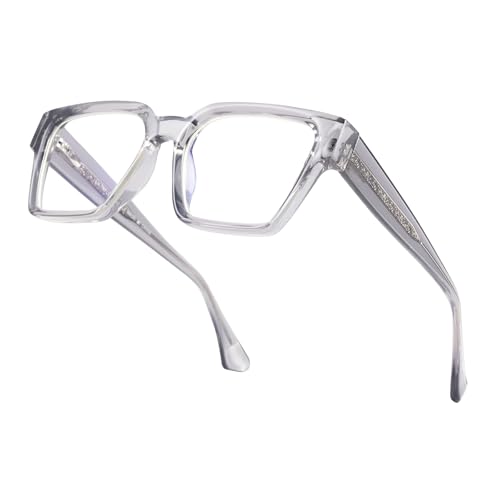 Ya en mundofriki.es: OKH Gafas TR90 con Filtro de Luz Azul para Hombres y Mujeres, Sin Receta, para Videojuegos, Ordenadores, Antifatiga Visual y Protección UV (Gris Transparente)