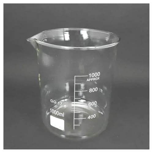 Récipients mesure en verre borosilicaté pour éviter la casse en laboratoire