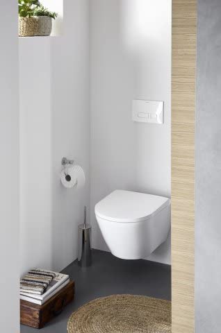 Duravit D-Neo Wall-Hung WC, Low Flush, Rimless, Durafix, 370x540 mm, 257709; Color: White with Wondergliss