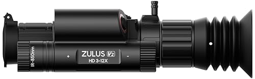 Image of DNT Optics Zulus HD V2 Digital Day /Night Vision Scope with Infrared and Laser Rangefinder & Ballistic Calculator