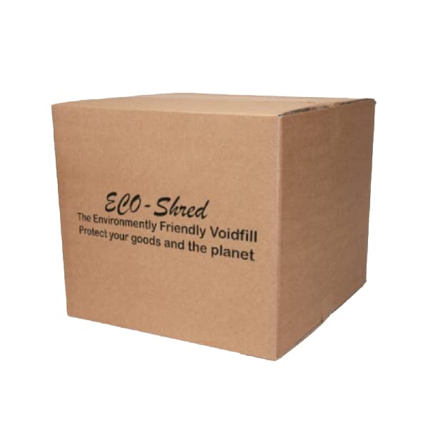 Eco-Shred Shredded Cardboard Protective Packaging, 10KG / 8 Cubic Feet Boxed Loose Void Fill