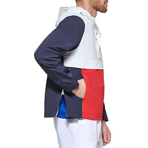 Image of Tommy Hilfiger Men's Retro Lightweight Taslan Popover Jacket