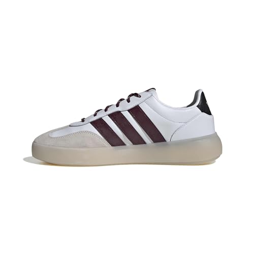 Image of adidas Men's NCAA Team Barreda Decode, White /Team Maroon /Black /Texas A&M University, 9