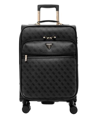 Valise 8 roues GUESS Norom BD 50,8 cm bagage cabine logo charbon tendance