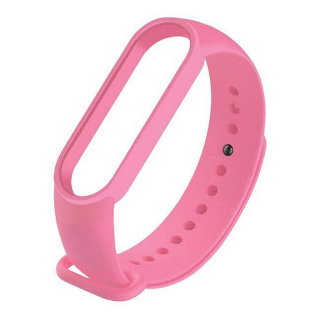 Todotumovil Correa de recambio para Xiaomi Mi Band 2. Pulsera de silicona de reloj inteligente Color Rosa Claro