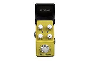 The joyo jf-302 wild boost drive boost mini guitar effects pedal is an exceptional all round drive boost mini guitar effects pedal. the jf 302 drive boost is taken from the 3rd generation of joyo pedals a result of 8 years of joyo technology and expe...