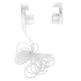 Homoyoyo Set Accessori per Tende a Rullo Bianco Frizione 38mm in Plastica, Kit per Sostituzione Scorrimento Avvolgibile Semplice da Usare