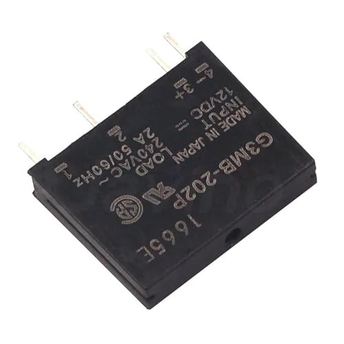 Relé estático G3MB 202P 24V con amortiguador de circuito para evitar picos de tensión