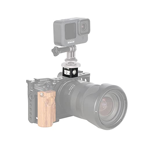 NICEYRIG Cold Shoe Clamp Mount Adapter with 3/8" Locating Threaded Screw for Microphone/Monitor/LED Lights Bracket - Image 2