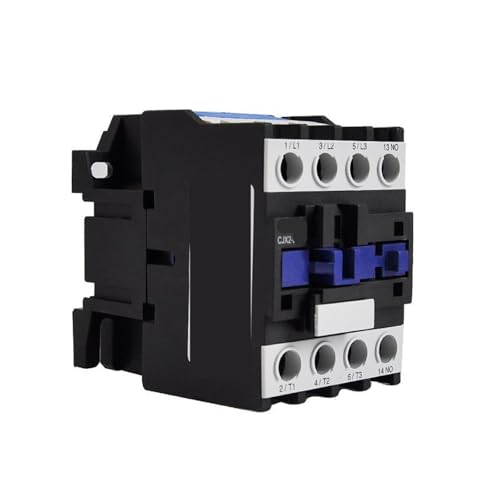 Contactor AC CJX2-2501 24V con contacto auxiliar NC para cortes seguros