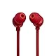 JBL Tune 310 C Kopfhörer – Kabelgebundene In-Ear-Kopfhörer mit JBL Pure Bass Sound, Mikrofon und USB-C-Anschluss – Rot