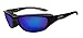 Wiley X AirRage Sunglasses with Polarized Blue Mirror Lens 698