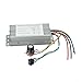 DC Brushed Motor Controller 10-60V 70A 4000W Metal for PWM Speed Control with Forward and Reverse for Industrial Automation, Compatible with 12V 24V 36V 48V Motors, Silver