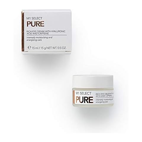 Crema de ojos antiedad con ácido hialurónico y cafeína de M1 Select Cover
