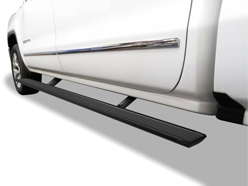 Estribos laterales eléctricos APS para Chevy Silverado 2014-2021 miniatura 2