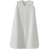 Halo SleepSack Micro-Fleece Wearable Blanket, Gray, Medium