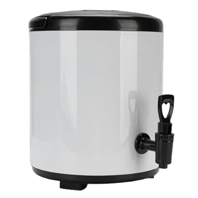 Taidda Dispensador de Bebidas de 6 Litros con Aislamiento de Acero Inoxidable 304 para Bebidas Frías y Calientes, Cubo Dispensador Térmico de Grado Alimenticio para Sopa de Jugo de té con Leche, | Ya disponible en tu tienda friki favorita! En mundofriki.es!