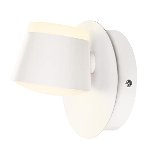 Maksone Wall Sconce With 360 Rotatable Led Modern Wall Light, Up And Down Wall Lamp Indoor, 4000K White Nightlight For Bedroom Living Room Reading Room Stair Lights Decor #TOP5