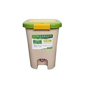Afvalbakken Indoor Composter, Kitchen compostbak met handvat – gemakkelijk compost binnenshuis, lage geur, beginnersvriendelijk□ Herbruikbare composteerbak, 5, 5 gallon Recycling bin bags
