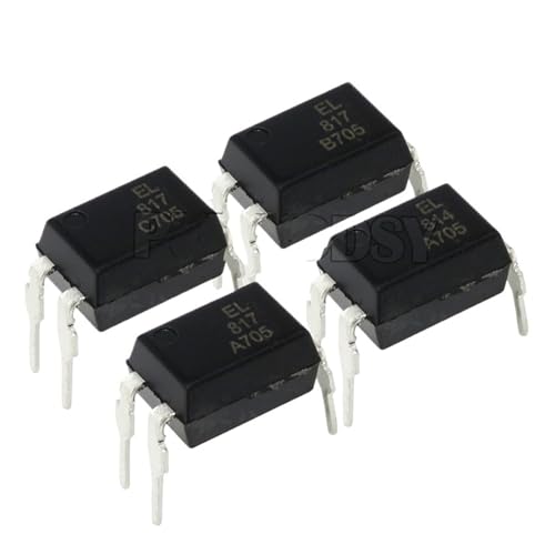 20PCS PC817C Optocoupler DIP-4 SOP-4 for Signal Isolation and Switching Applications - EL817 EL817C PC814A PC814(PC123 DIP)