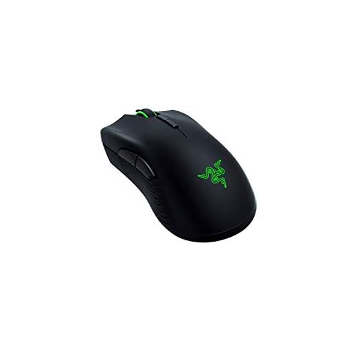 Razer Mamba Wireless - Souris de Jeu avec ou sans Fil avec Véritable Capteur Optique 5g 16000 Dpi, Autonomie de 50 Heures, Alimentée par Razer Chroma