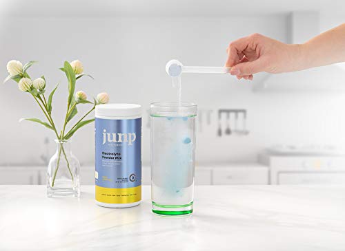 Junp Hydration Electrolyte Powder, Electrolytes Drink Mix, Hydration Mix, Sugar Free, Gluten Free, 0 Calories, 0 Carbs, Keto Friendly, Kosher, 90 Servings. (Berry Lemonade) #TOP4