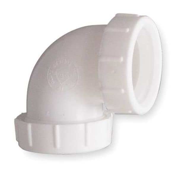 Elbow, 90 Deg, 1 1/2 Or 1 1/4 In, Poly