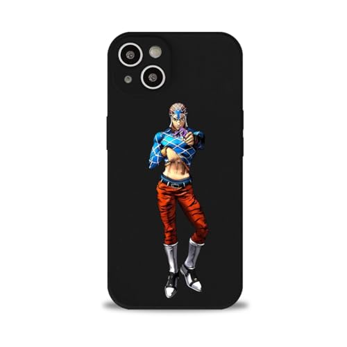 iphone15 Plusケース ジョジョの奇妙な冒険 iphone15 Plusカバー アイフォン15 プラス 2023 第15世代 TPUシリコンケース 電話ケース スマホカバー 耐衝撃 軽量 滑り防止 携帯ケース 全面保護 互換性のある